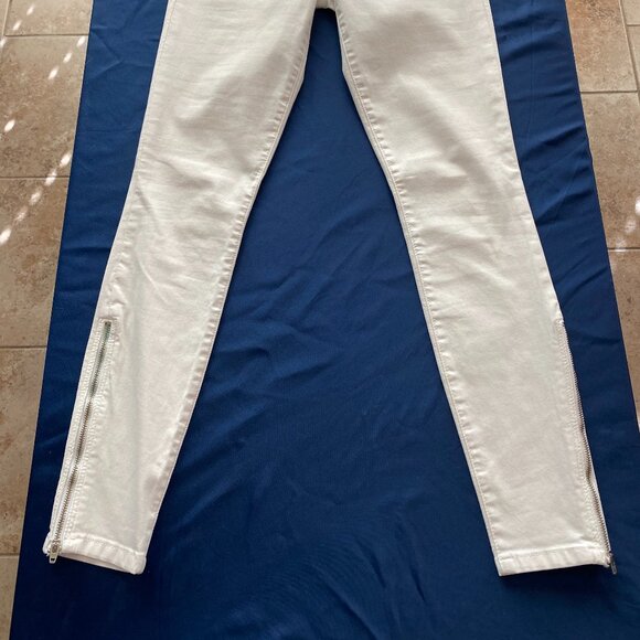 Henry & Belle SIGNATURE STRAIGHT LEG Stretch WHITE JEANS SIZE 27 - Picture 6 of 8